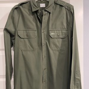 Lacoste button down shirt